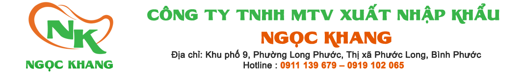 CÔNG TY TNHH MỘT THÀNH VIÊN XUẤT NHẬP KHẨU NGỌC KHANG