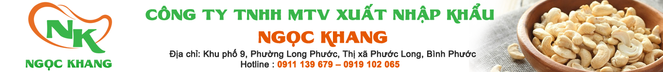 CÔNG TY TNHH MỘT THÀNH VIÊN XUẤT NHẬP KHẨU NGỌC KHANG